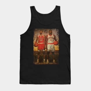 Stacey Augmon and Larry Johnson vintage 1991 Tank Top